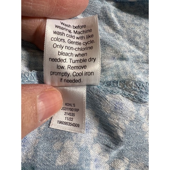 Patchwork Print Babydoll DRESS Juniors Plus XX-Large Size 19 Smocked BoHo NEW - Picture 13 of 13